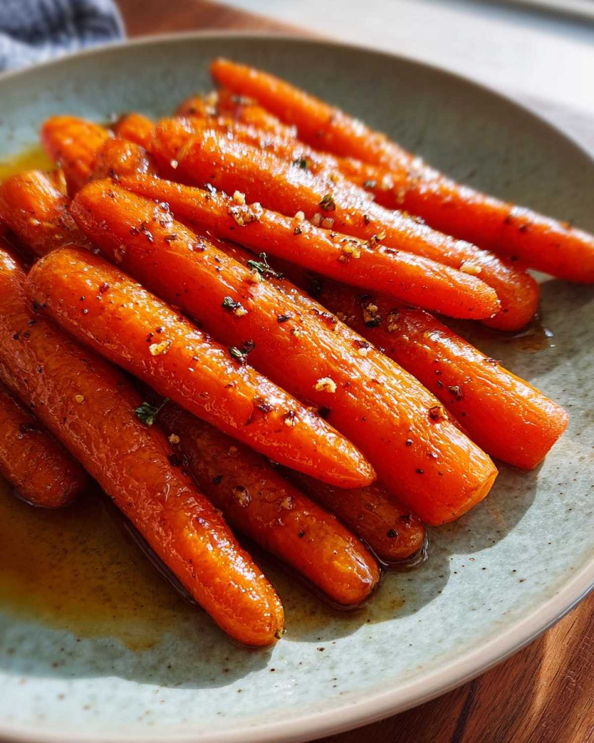 Maple Dijon Glazed Carrots - detail 1