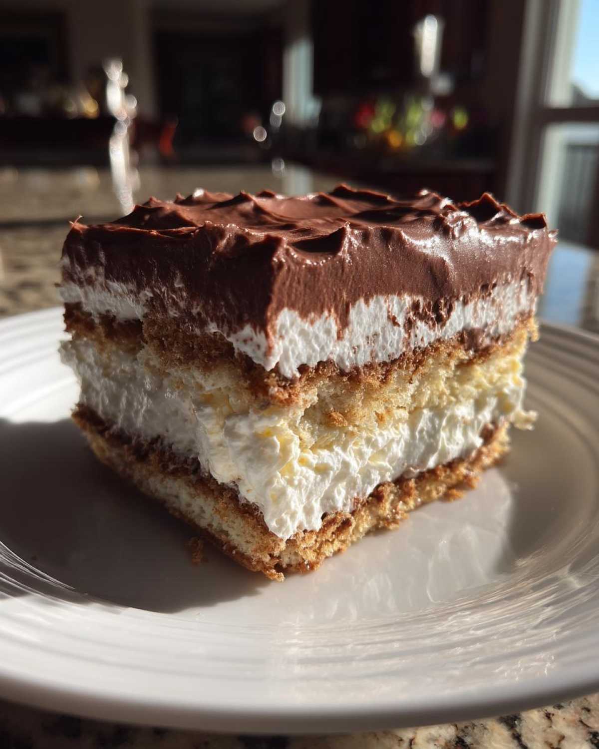 No-Bake Chocolate Eclair Cake Dessert - detail 3