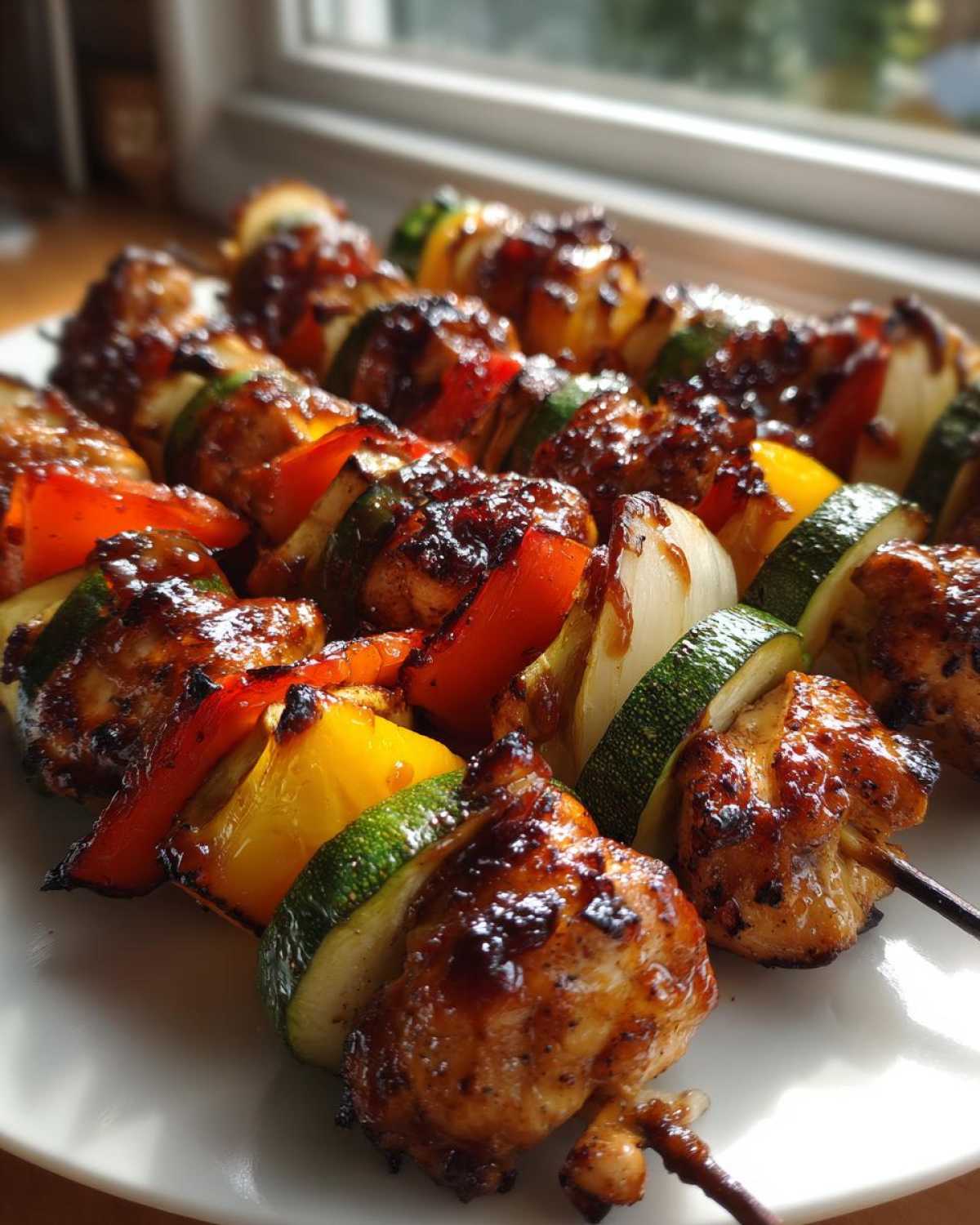 4th of July BBQ Chicken Kebabs - detail 1