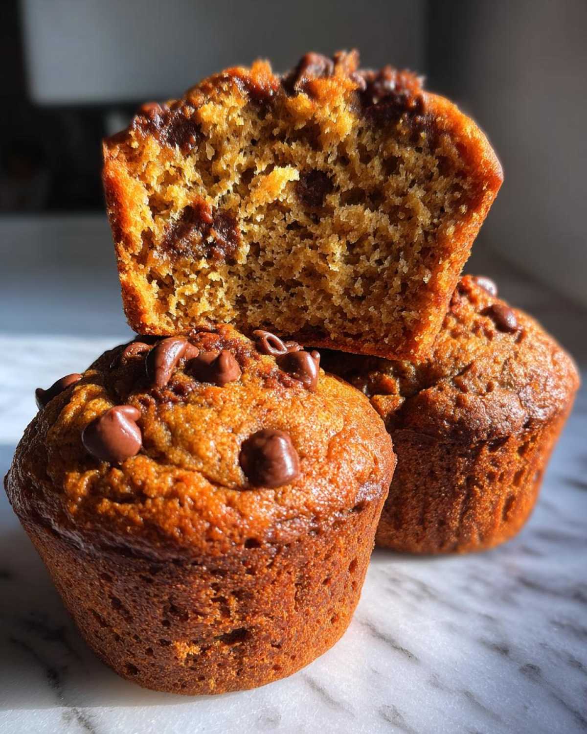 Vegan protein muffins - detail 3