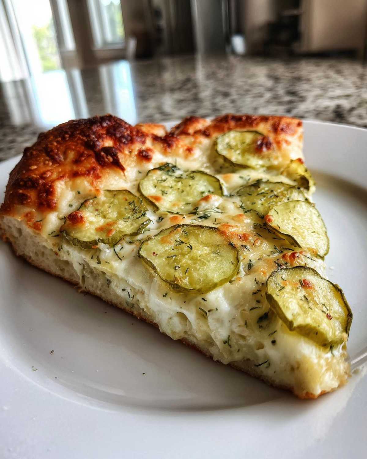 Dill Pickle Pizza - detail 4