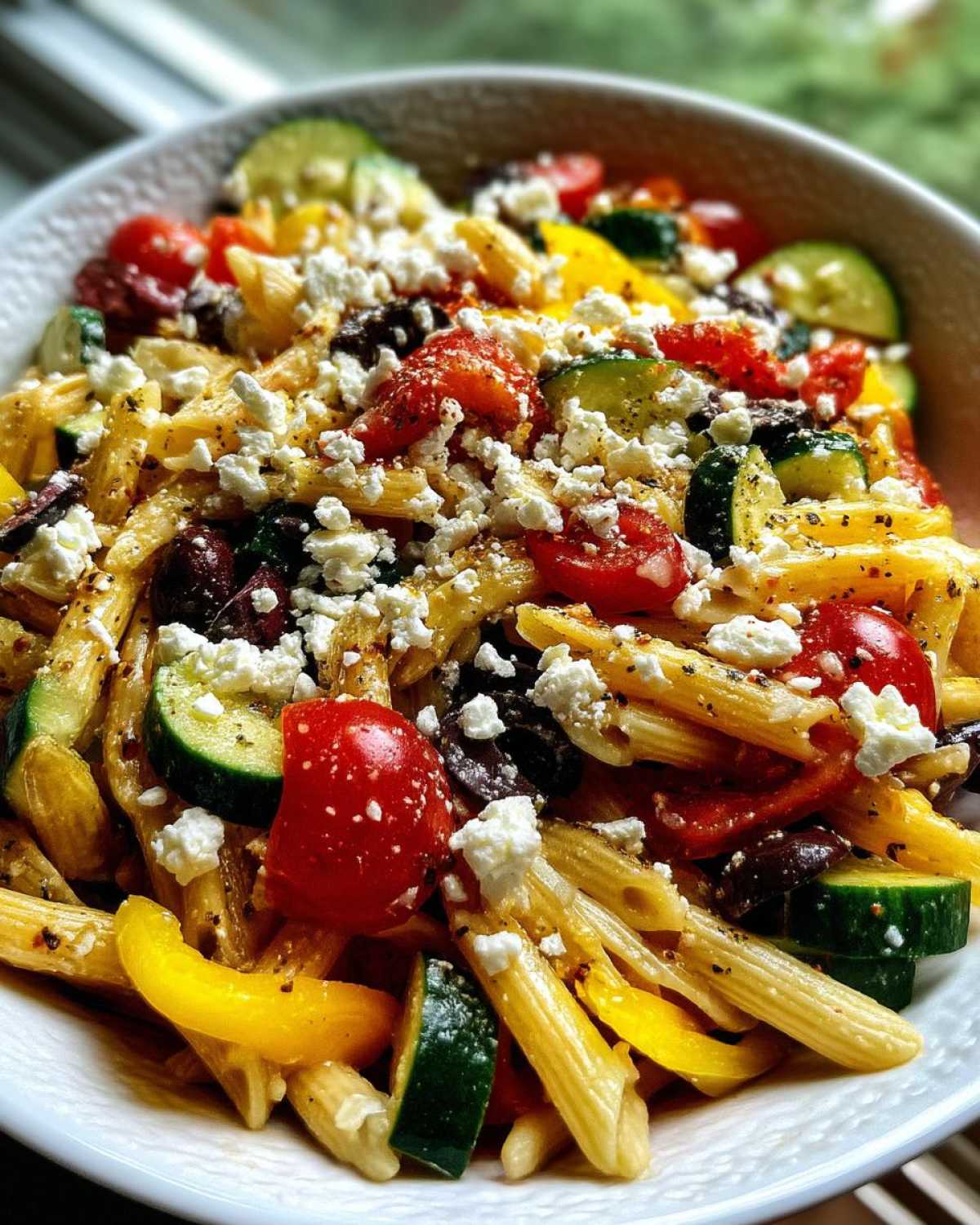 Greek Pasta Salad - detail 3