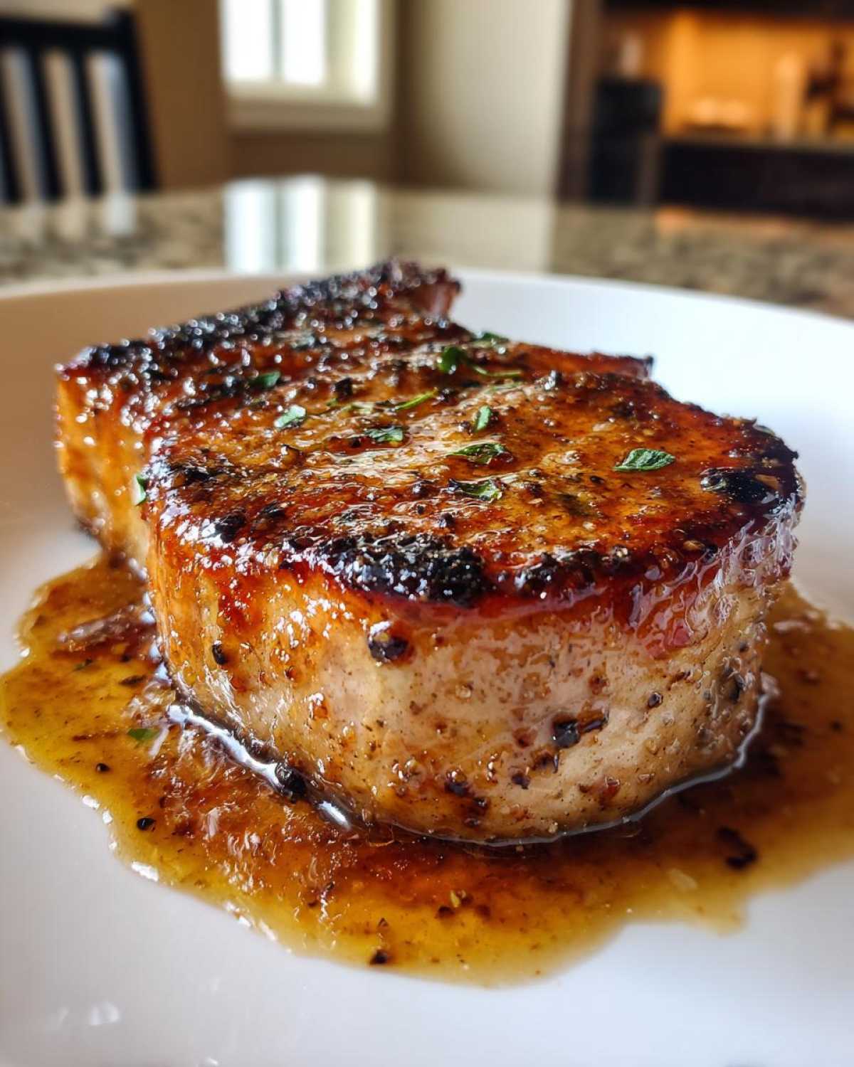 Apple Cider Glazed Pork Chops - detail 4