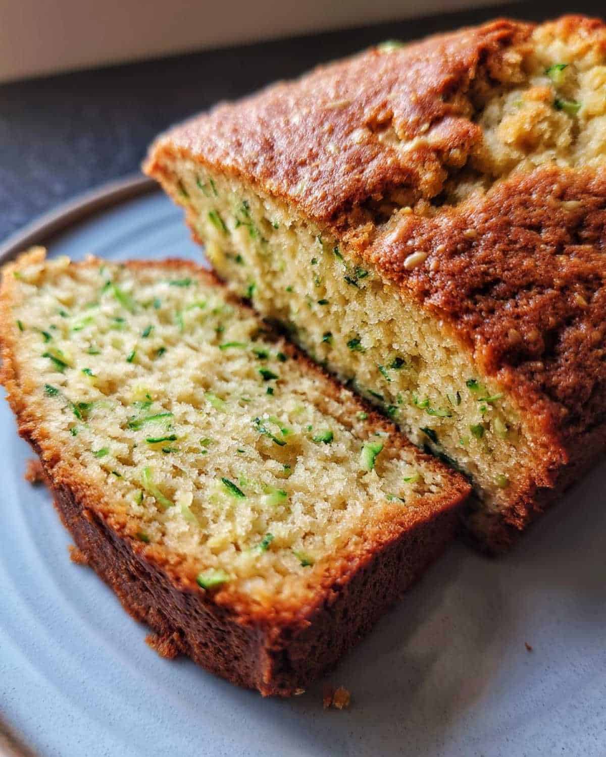 Healthy Whole Wheat Zucchini Bread - detail 2