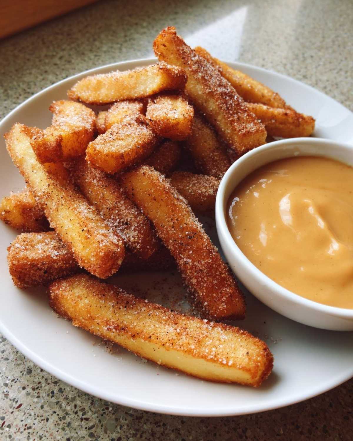 Apple Fries with Caramel Cream Dip - detail 3