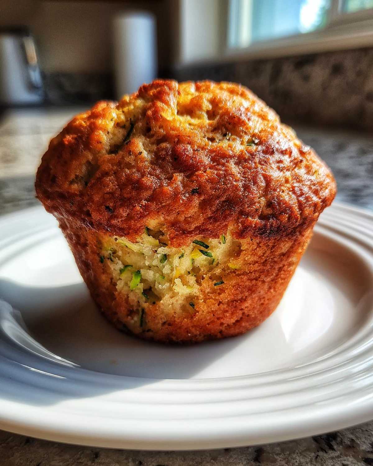Classic zucchini muffins - detail 1