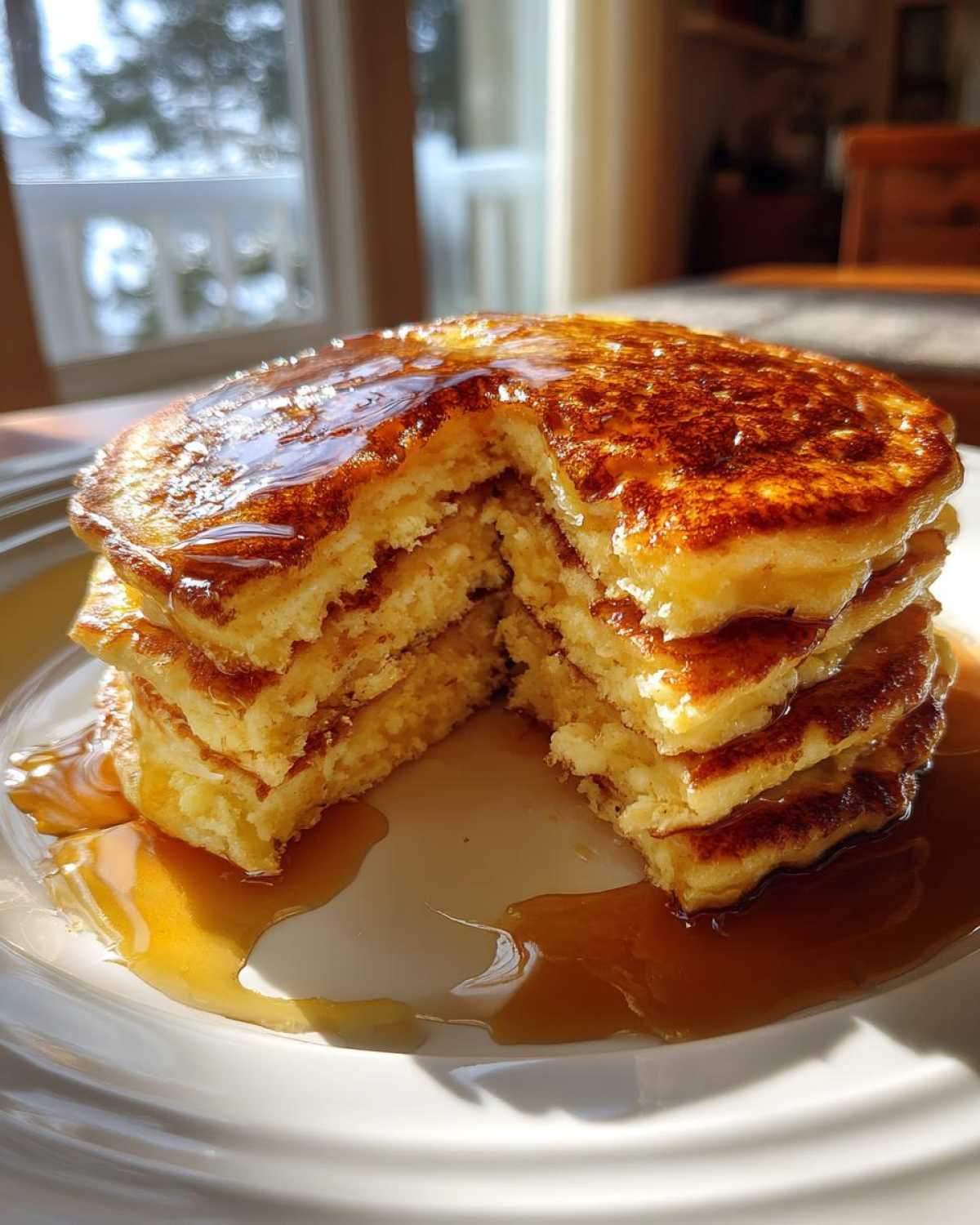 Lemon Ricotta Pancakes - detail 1