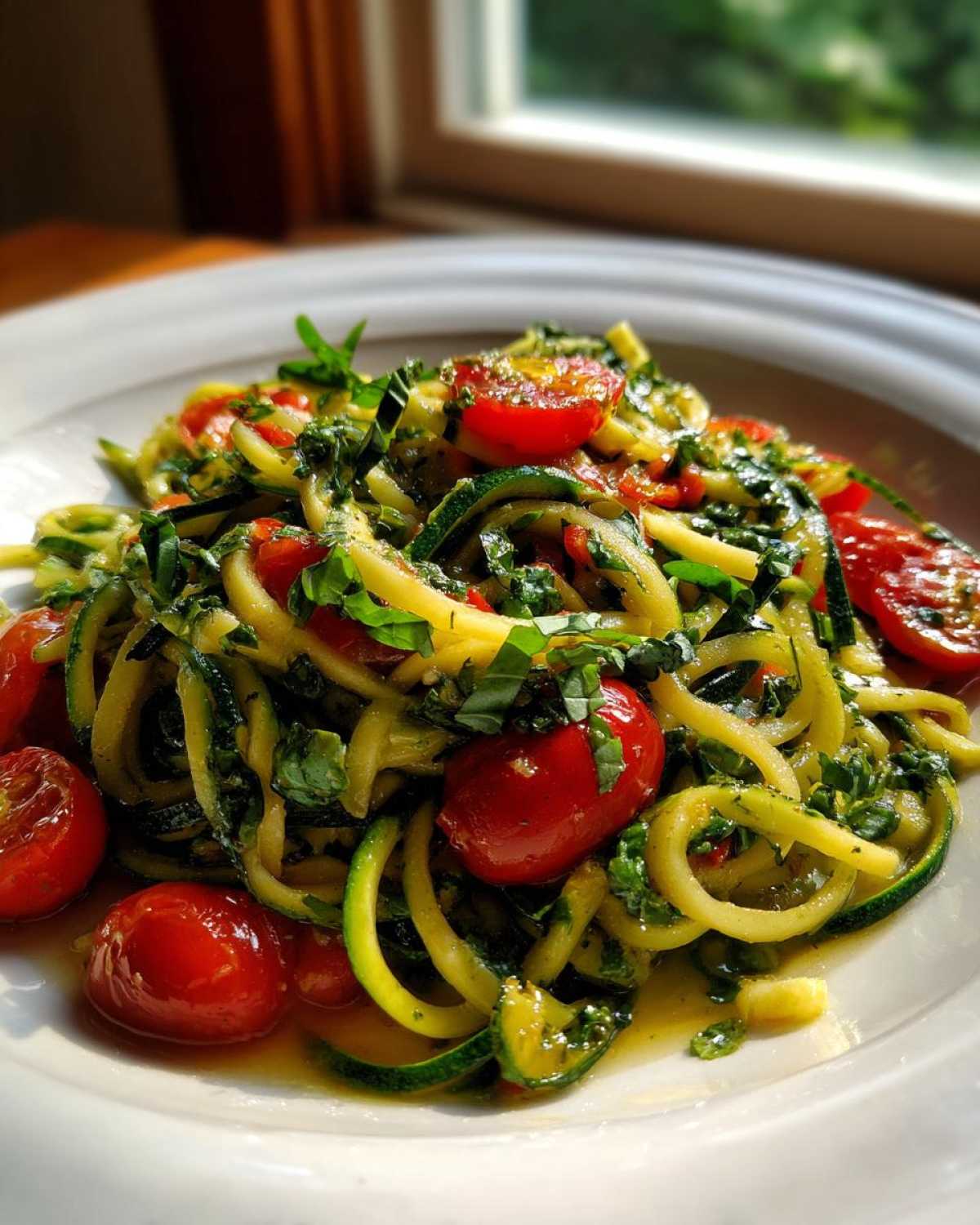 Zucchini Noodles (Zoodles) - detail 3