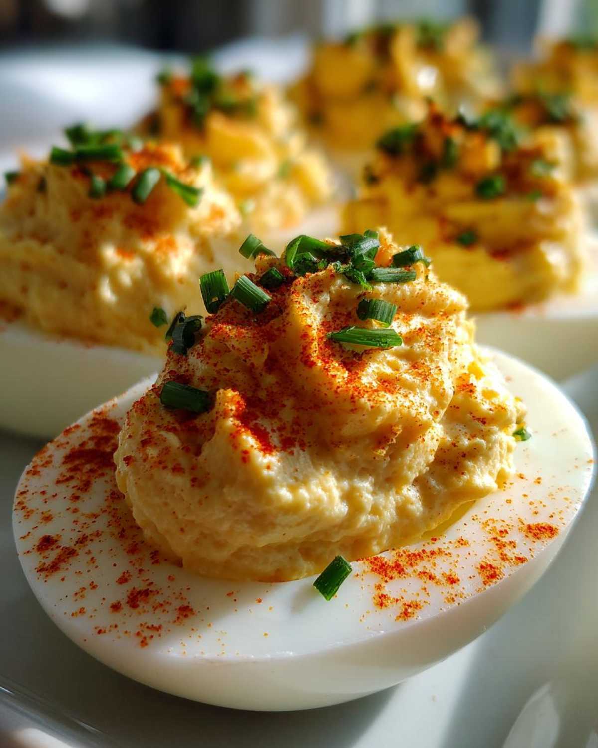 Bite-sized deviled eggs - detail 2
