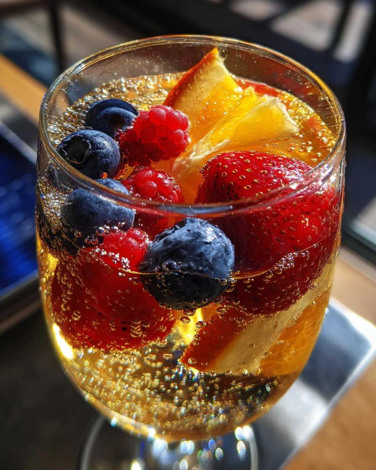 Summer Berry White Wine Sangria - detail 4