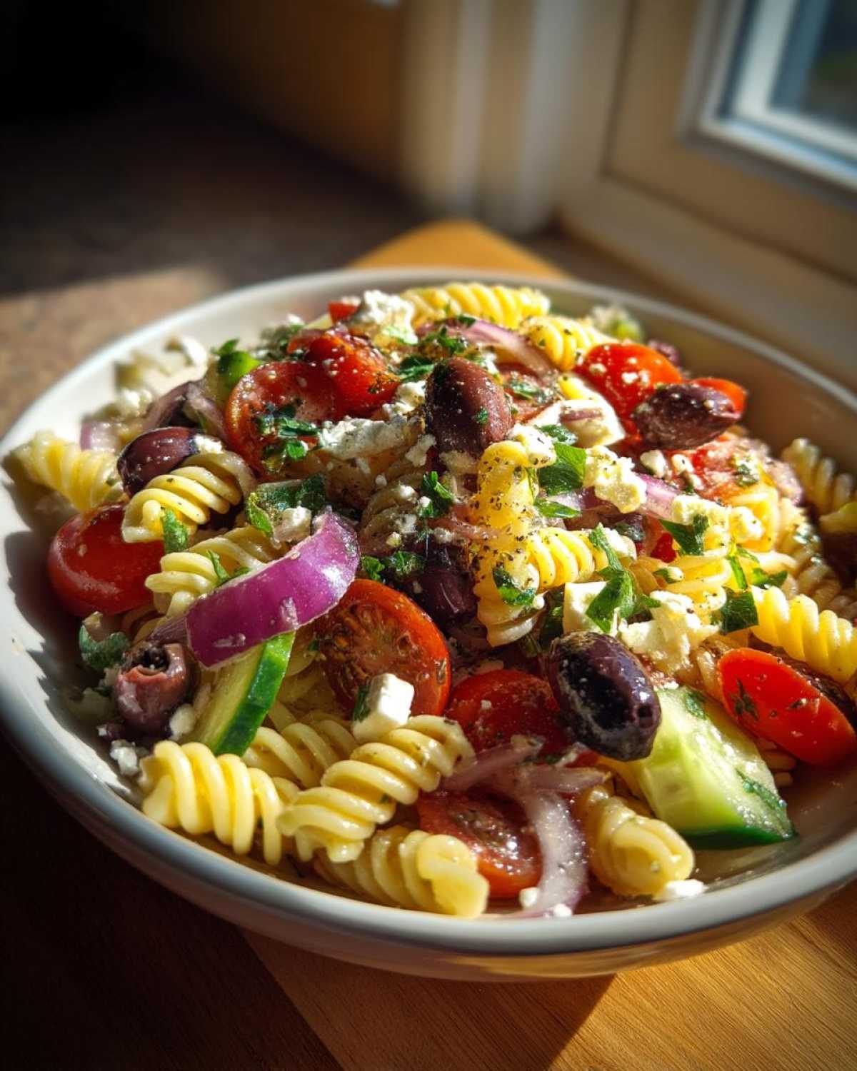 Mediterranean Pasta Salad - detail 1