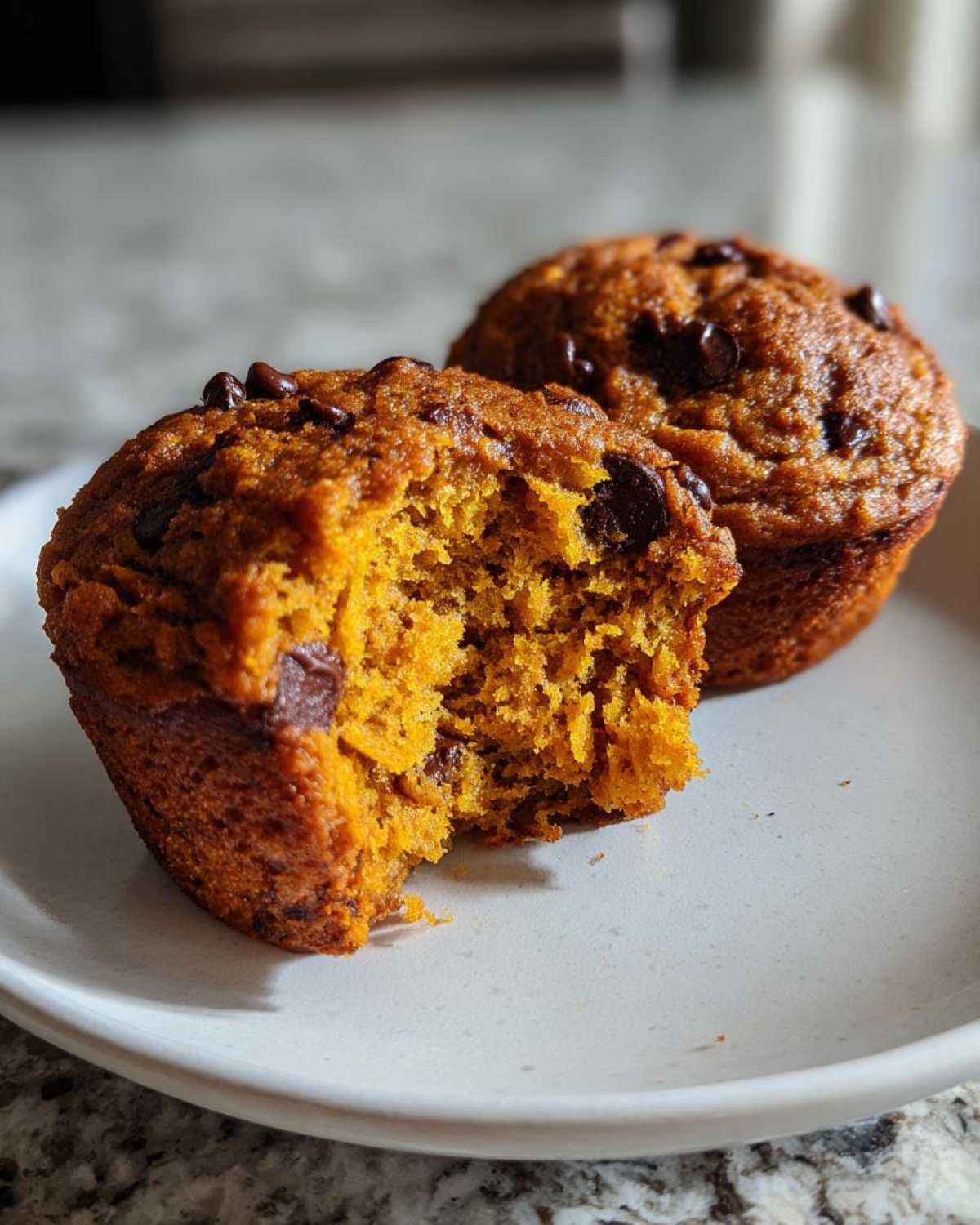 Gluten-free pumpkin muffins - detail 3