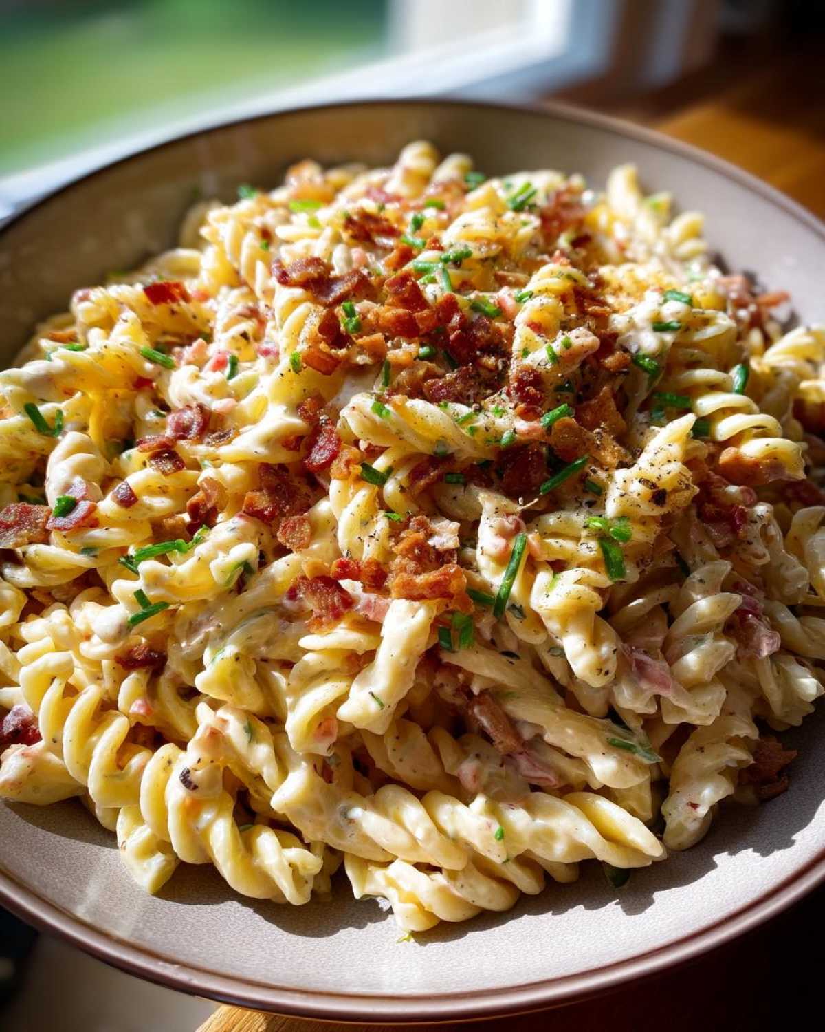 Bacon Ranch Pasta Memorial Day Salad - detail 1