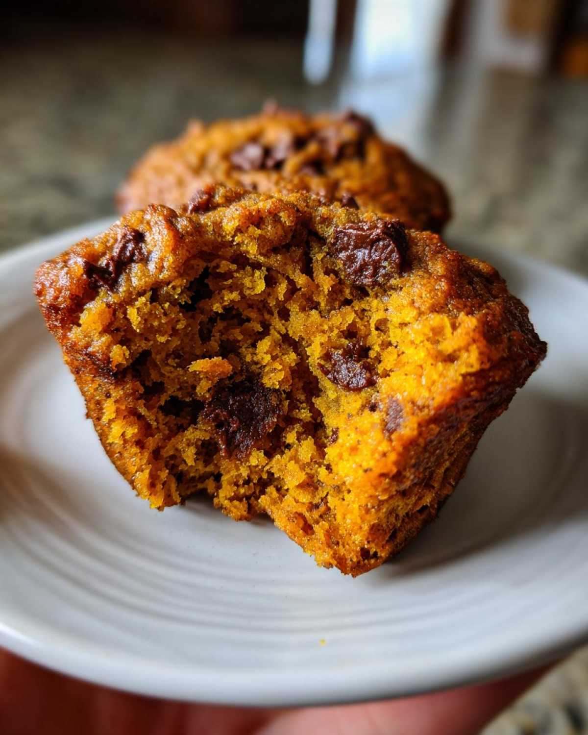 Gluten-free pumpkin muffins - detail 1