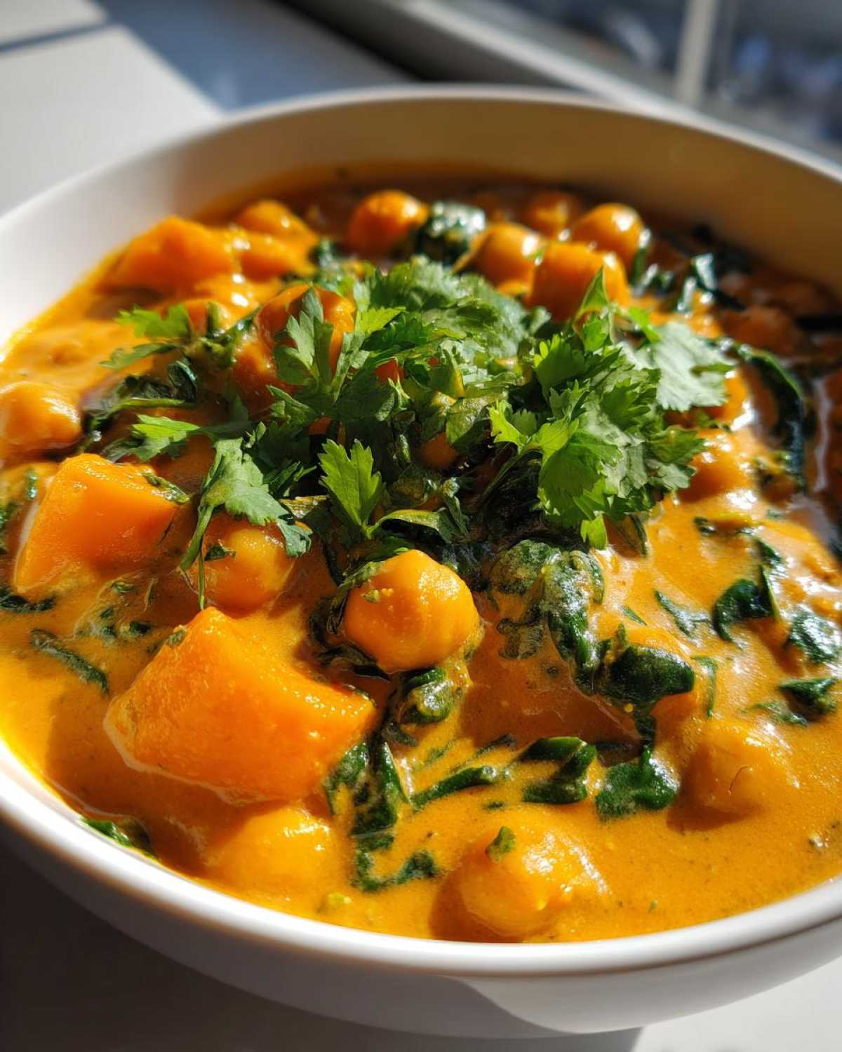 Vegan Pumpkin Curry - detail 1