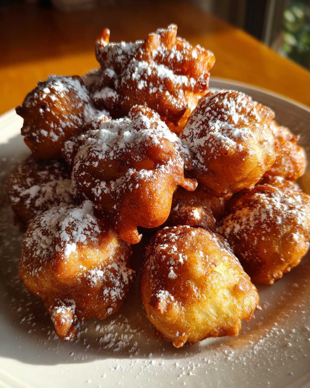 Cardamom Apple Fritters - detail 2